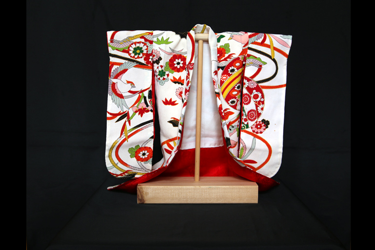 Miniature Kimono Kosode front side S-03