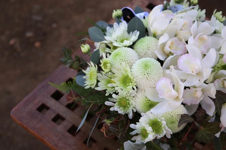 枕花　お悔みのお花　東京都　府中市