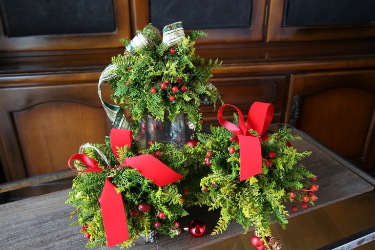 クリスマス飾り　キッシングボール