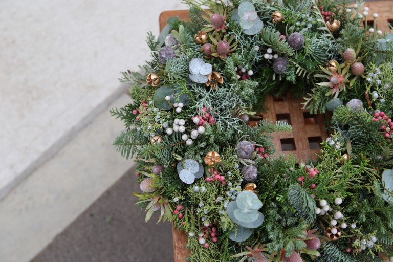 クリスマスリース　ルーズタイプ