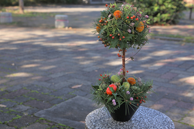 Christmas arrangement2020 - Topiary