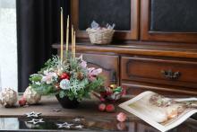 Christmas Floral Centrepiece workshop2024